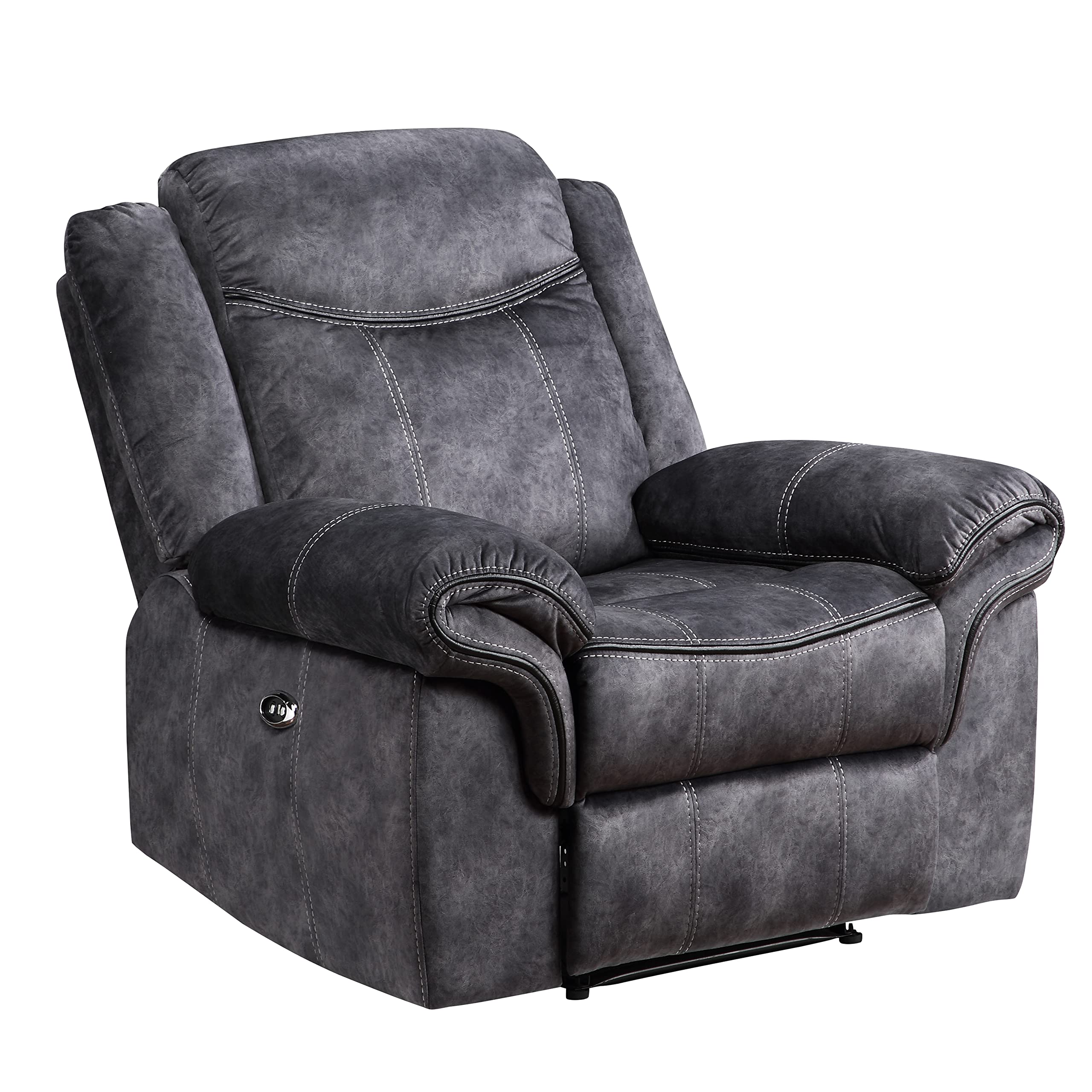 Ttong Granite Power Recliner, Bianco